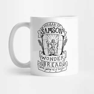 Samsons Wonder Bread - Samson Illustrated Lyrics Mug